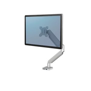 Einzel-Monitorarm Monitorhalterung Fellowes Platinum Series Silber bis 9kg und 30“ Einzel-Monitorarm Monitorhalterung Fellowes Platinum Series Silber bis 9kg und 30“