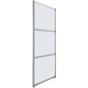 Einzelwand, ESG Klarglas Einzelwand, ESG Klarglas
