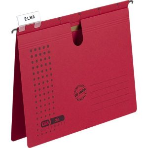 ELBA chic® ULTIMATE, Hängehefter, DIN A4, rot, 25 Stück ELBA chic® ULTIMATE, Hängehefter, DIN A4, rot, 25 Stück