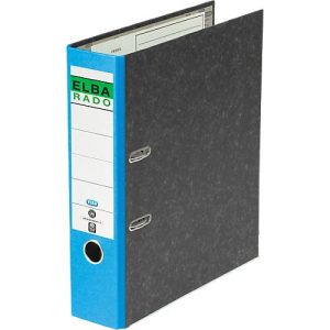 ELBA Ordner rado, DIN A4, Rückenbreite 80 mm, 20 Stück, blau ELBA Ordner rado, DIN A4, Rückenbreite 80 mm, 20 Stück, blau