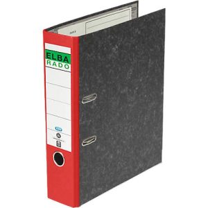 ELBA Ordner rado, DIN A4, Rückenbreite 80 mm, 20 Stück, rot ELBA Ordner rado, DIN A4, Rückenbreite 80 mm, 20 Stück, rot