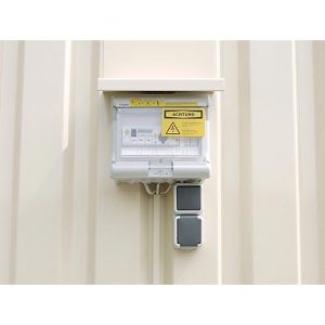 Elektroinstallationspaket (WKG 1-3), für Einzelcontainer Elektroinstallationspaket (WKG 1-3), für Einzelcontainer