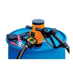Elektropumpe CEMO, 12V, 30 l/min effektiv, 4 m Anschlusskabel mit Klemmen, 6 m Schlauch, Zapfventil Elektropumpe CEMO, 12V, 30 l/min effektiv, 4 m Anschlusskabel mit Klemmen, 6 m Schlauch, Zapfventil