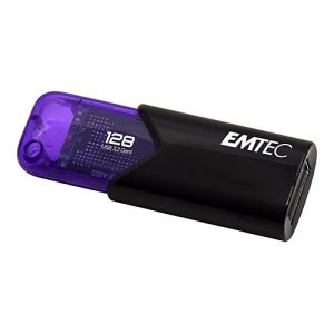 EMTEC B110 Click Easy 3.2 – USB-Flash-Laufwerk – 128 GB EMTEC B110 Click Easy 3.2 – USB-Flash-Laufwerk – 128 GB