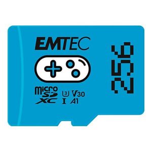 EMTEC Gaming – Flash-Speicherkarte – 256 GB – microSDXC UHS-I EMTEC Gaming – Flash-Speicherkarte – 256 GB – microSDXC UHS-I
