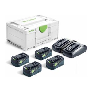 Festool Energie-Set SYS 18V 4×5,0/TCL 6 DUO Festool Energie-Set SYS 18V 4×5,0/TCL 6 DUO