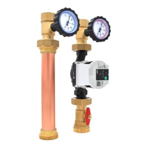 EnTEC Pumpengruppe ECO 2 DN32 DK, WILO Para 30-180/7-50