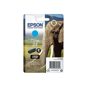 Epson 24 – Cyan – original – Tintenpatrone Epson 24 – Cyan – original – Tintenpatrone