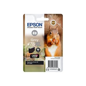 Epson 478XL – mit hoher Kapazität – Grau – original – Tintenpatrone Epson 478XL – mit hoher Kapazität – Grau – original – Tintenpatrone