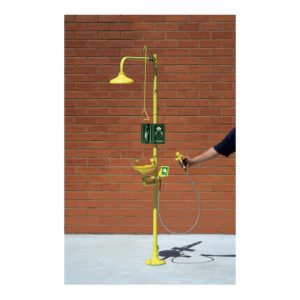 Erbstößer Körper-Augendusche-Kombination AB004230 + bewegliche Schlauchdusche freistehend Erbstößer Körper-Augendusche-Kombination AB004230 + bewegliche Schlauchdusche freistehend