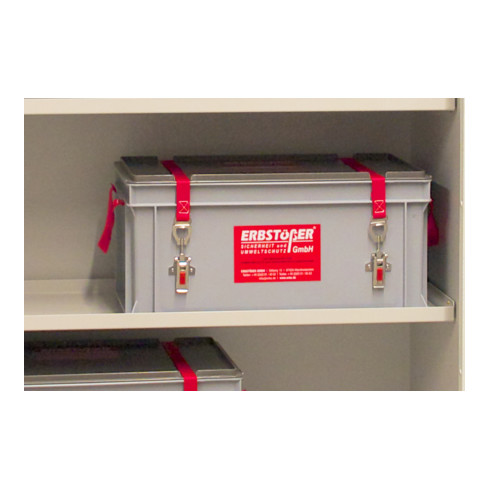 Erbstößer Lager-Box AT 1.2 zur Lagerung von kleinzelligen Lithium-Batterien
