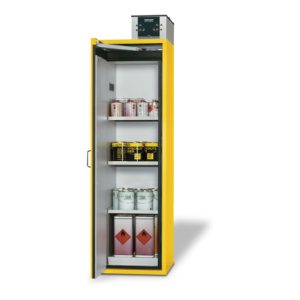Erbstößer Sicherheitsschrank zur Lagerung entzündbarer Flüssigkeiten Typ 90 443 x 435 x 30 mm Erbstößer Sicherheitsschrank zur Lagerung entzündbarer Flüssigkeiten Typ 90 443 x 435 x 30 mm