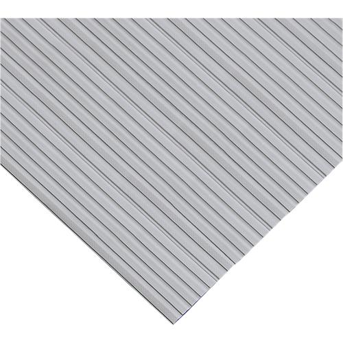 Ergonomischer Läufer, 10 m Rolle, 600 mm breit, grau