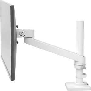 Ergotron NX Monitorarm, Tischhalterung, bis 34′, 8 kg, höhenverstell-, neig-, schwenk- und drehbar, weiß Ergotron NX Monitorarm, Tischhalterung, bis 34′, 8 kg, höhenverstell-, neig-, schwenk- und drehbar, weiß