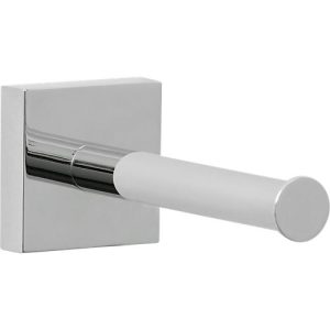 Ersatzrollenhalter tesa® ekkro, verchromt, eckiges Design, ohne Bohren, inkl. Klebelösung Ersatzrollenhalter tesa® ekkro, verchromt, eckiges Design, ohne Bohren, inkl. Klebelösung