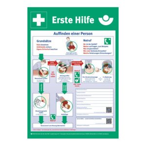 Erste-Hilfe-Plan n.DGUV Information 204-001 L410xB590mm Ku. Erste-Hilfe-Plan n.DGUV Information 204-001 L410xB590mm Ku.