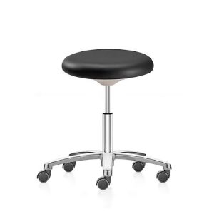 ESD-Labordrehstuhl 9107E, Integralschaum, schwarz ESD-Labordrehstuhl 9107E, Integralschaum, schwarz