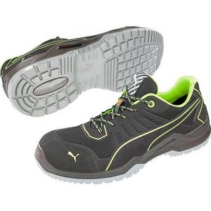 ESD-Sicherheitsschuh Puma Safety Fuse TC Green Low, metallfrei, S1P, Größe 45
