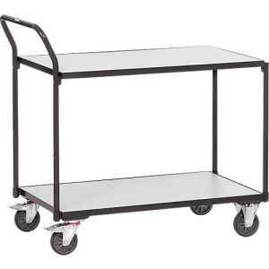 ESD-Tischwagen, 1130x620x1020 mm, 2 Böden ESD-Tischwagen, 1130x620x1020 mm, 2 Böden
