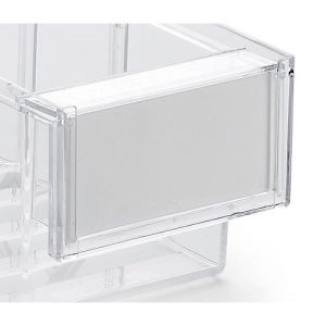 Etiketten 1868 für Schubladen 3010/4010/5010, B 82 x H 41 mm, Karton, weiß, 10 Stück Etiketten 1868 für Schubladen 3010/4010/5010, B 82 x H 41 mm, Karton, weiß, 10 Stück