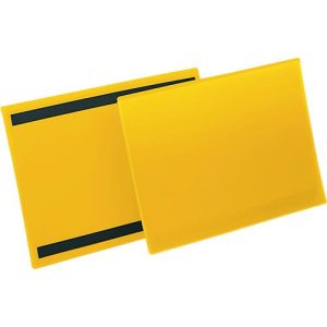 Etiketten- und Kennzeichnungstaschen B 297 x 210 mm (A4 quer), 50 Stück, gelb Etiketten- und Kennzeichnungstaschen B 297 x 210 mm (A4 quer), 50 Stück, gelb