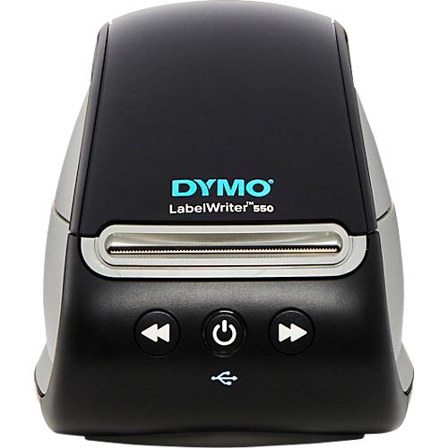 Etikettendrucker DYMO® LabelWriter™ 550, Thermodirektdruck, 300 x 300 dpi, 62 Etiketten/min, Auto-Erkennungsfunktion, USB, inkl. Etiketten