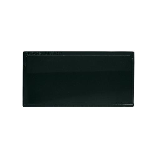 Etikettentasche Label TOP, magnetisch, 50x110, schwarz