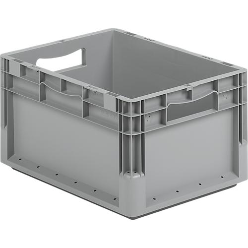 Euro Box Leichtbehälter ELB 4220, aus PP, Inhalt 20,4 L, ohne Deckel, grau