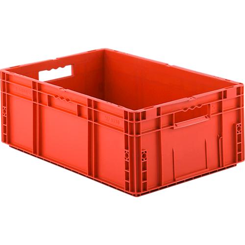 Euro Box Serie MF 6220, aus PP, Inhalt 41,6 L, Durchfassgriff, rot