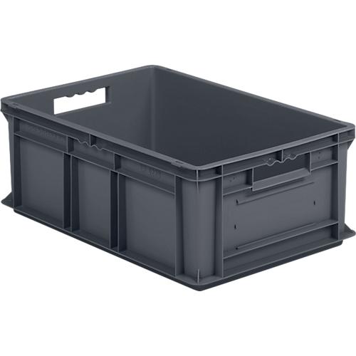 Eurobox SSI Schäfer EF 6220, geschlossen, Polypropylen, B 600 x T 400 x H 220 mm, 43,5 l