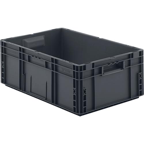 Eurobox SSI Schäfer Serie MF 6220, geschlossen, Polypropylen, L 600 x B 400 mm, Volumen 41,6 l, ohne Deckel