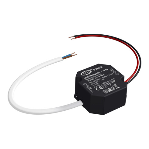 EVN Lichttechnik LED-Netzgerät 12VDC 1-12W K12 012