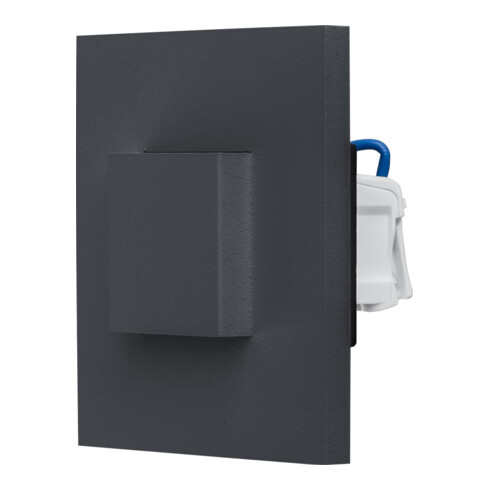 EVN Lichttechnik LED-Wandeinbauleuchte 3000K IP44 anth LQ41802AD