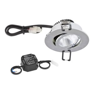 EVN Lichttechnik P-LED Deckeneinbauleuchte 3000K 230V rund chr PC20N61102 EVN Lichttechnik P-LED Deckeneinbauleuchte 3000K 230V rund chr PC20N61102