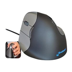 Evoluent VerticalMouse 4 Left – vertikale Maus – USB – Grau, Silber Evoluent VerticalMouse 4 Left – vertikale Maus – USB – Grau, Silber