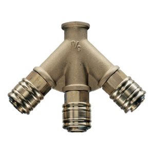 ewo Verteiler Gew.mm 15,39 DN 7,2,Innengewinde,3 Kupplungen