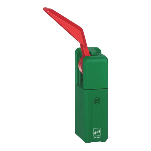 EXITalarm 7411-10 vorgerichtet f.HZmm grün lack.Basis ASSA ABLOY