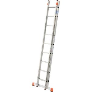 FABILO Schiebeleiter, 2 x 9 Sprossen FABILO Schiebeleiter, 2 x 9 Sprossen