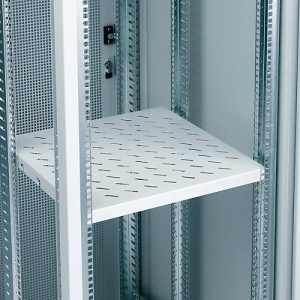 Fachboden (19′), für Server-Schrank, Festeinbau, 500 mm tief, Lüftungsschlitze Fachboden (19′), für Server-Schrank, Festeinbau, 500 mm tief, Lüftungsschlitze