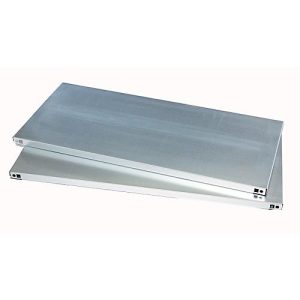 Fachboden, für Materialschränke mit einer Breite von 1200 mm, bis 100 kg, B 1200 x T 500 mm, verzinkter Stahl, silber Fachboden, für Materialschränke mit einer Breite von 1200 mm, bis 100 kg, B 1200 x T 500 mm, verzinkter Stahl, silber