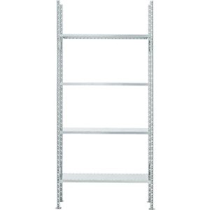 Fachbodenregal FBR 2200, Grundregal, 4 Böden, 1055 x 300 mm
