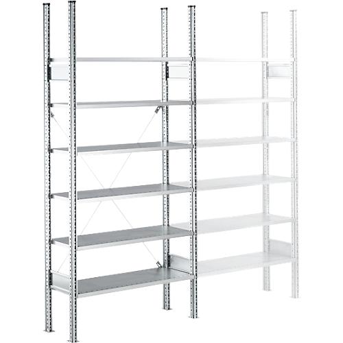 Fachbodenregal SSI Schäfer R3000, Grundregal, B 1345 x T 500 mm, Fachlast 150 kg