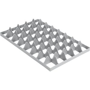 Fachwerkeinsatz FW 1193-1 unten, PE-HD, grau Fachwerkeinsatz FW 1193-1 unten, PE-HD, grau