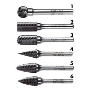 Facom Hartmetallfräser 6 mm kegelförmig