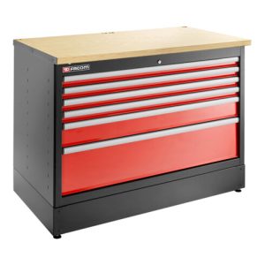 Facom JLS3 Doppelunterschrank 6 Schubladen rot Facom JLS3 Doppelunterschrank 6 Schubladen rot