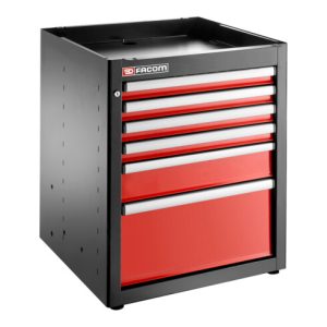 Facom JLS3 Einzelunterschrank 6 Schubladen rot Facom JLS3 Einzelunterschrank 6 Schubladen rot