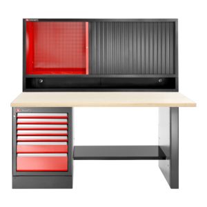 Facom JLS3 Werkbank hoch 7Schubl+Obers.,Holz Facom JLS3 Werkbank hoch 7Schubl+Obers.,Holz