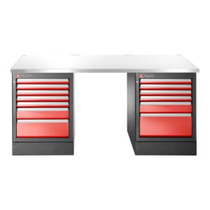 Facom JLS3 Werkbank rostfrei 13Schub hoch Facom JLS3 Werkbank rostfrei 13Schub hoch