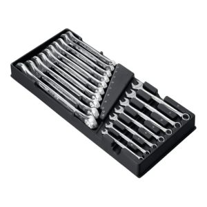 Facom Kunststoffmodul XL – Serie 440 Gabelringschlüssel 17-tlg. Facom Kunststoffmodul XL – Serie 440 Gabelringschlüssel 17-tlg.