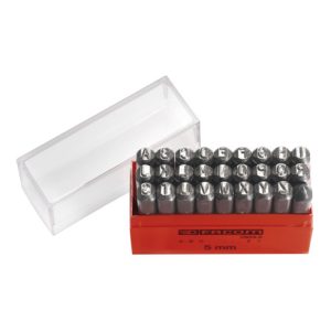 Facom Schlagbuchstaben A – Z, 5 mm, 27-tlg Facom Schlagbuchstaben A – Z, 5 mm, 27-tlg